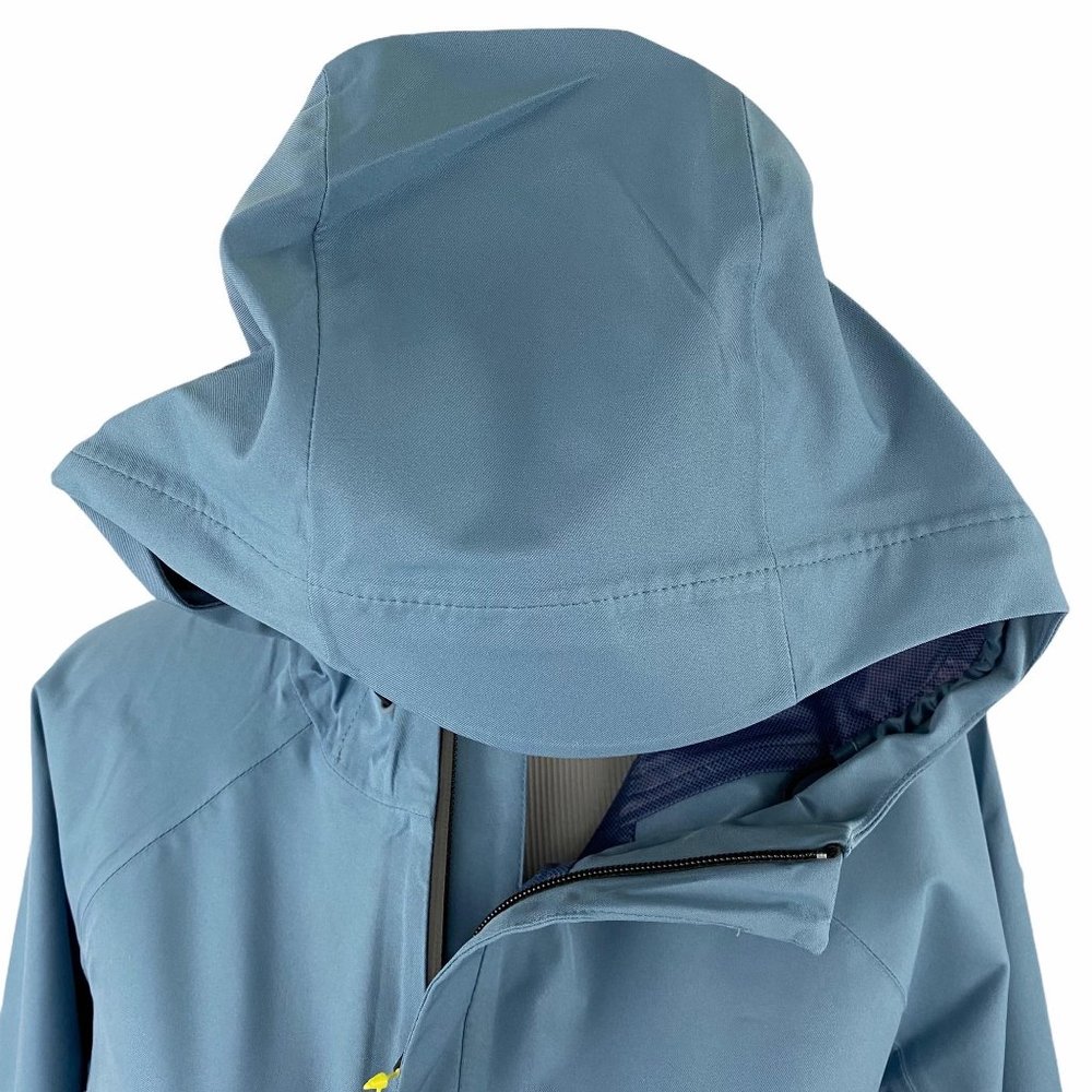 All in Motion Waterproof Rain Jacket Hooded Blue Men's Medium Large or XXL - Picture 7 of 10
